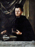 Gelasius Dobner - portrét od neznámého uutora z roku 1756